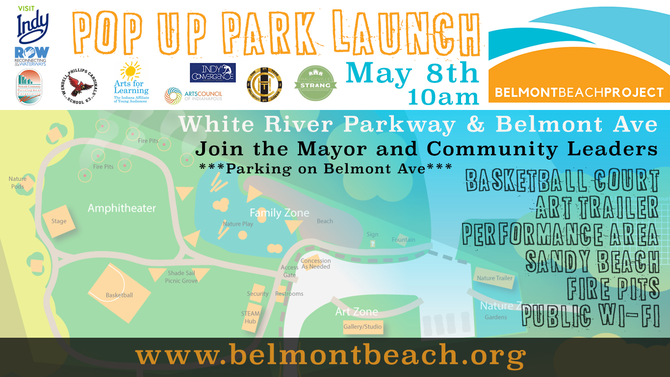 Belmont Beach Pop-Up Park Launch