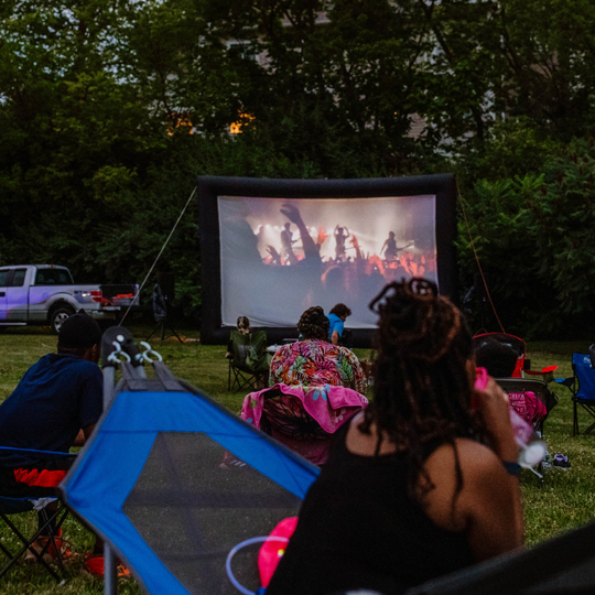 Movie Night at Belmont Beach